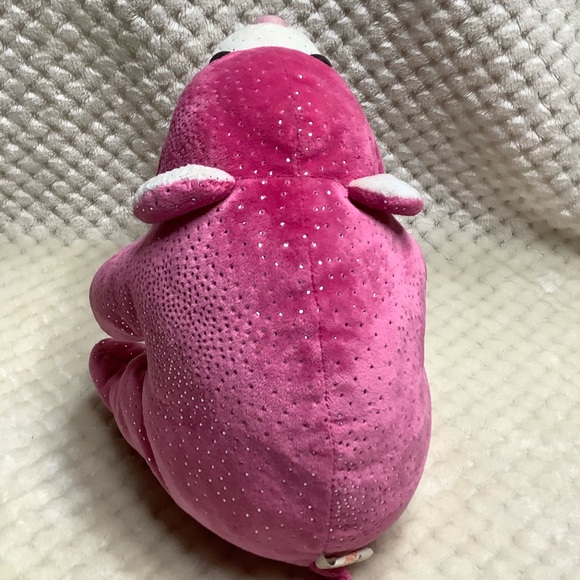 GUND Plush Hot Pink Sparkle SNUFFLES Stuffed Animal 4044584 Toy - Picture 8 of 14